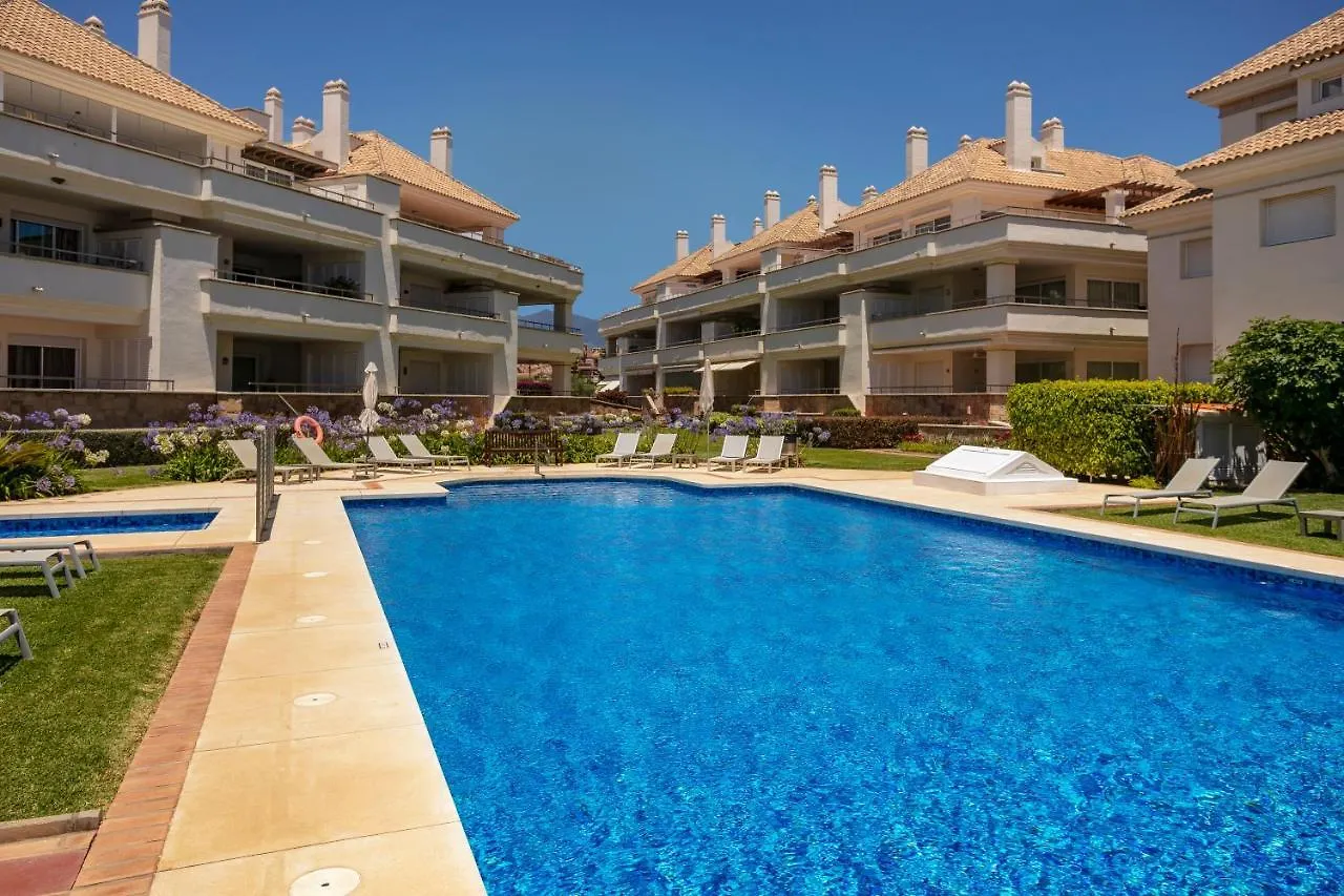 Appt 401-3-Bed-Heaven Beach-Paseo-All Year Heated Pool-Free Bikes Estepona 0*,  Spain